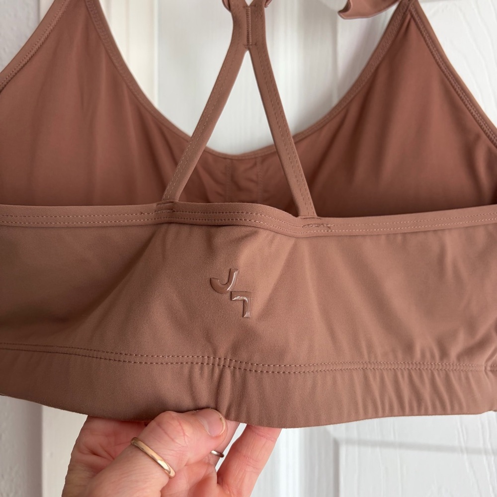 Like-new JoyLab Racerback Ruffle Sports Bra - Picture 3 of 5